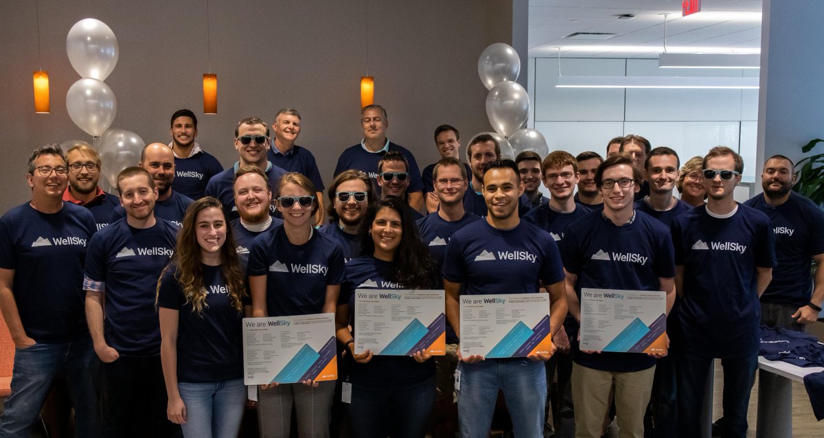WellSkyHealth's tweet image. Great to see our @HCSInteractant team in Wall Township, New Jersey celebrating Employee Appreciation Day in their WellSky gear!