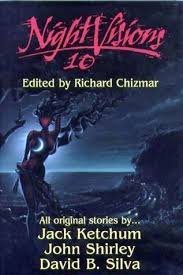 SumPunkWhoCares's tweet photo. #HorrorLit:#NightVisionsAnthologies Vol 10 (2001) of 12:
The 10th volume of this series was published by #SubterraneanPress instead of #DarkHarvest. There is 1 story by #JackKetchum, 1 by #JohnShirley & 5 by #DavidBSilva. Edited by #RichardChizmar. https://t.co/0rz4YcJhdA