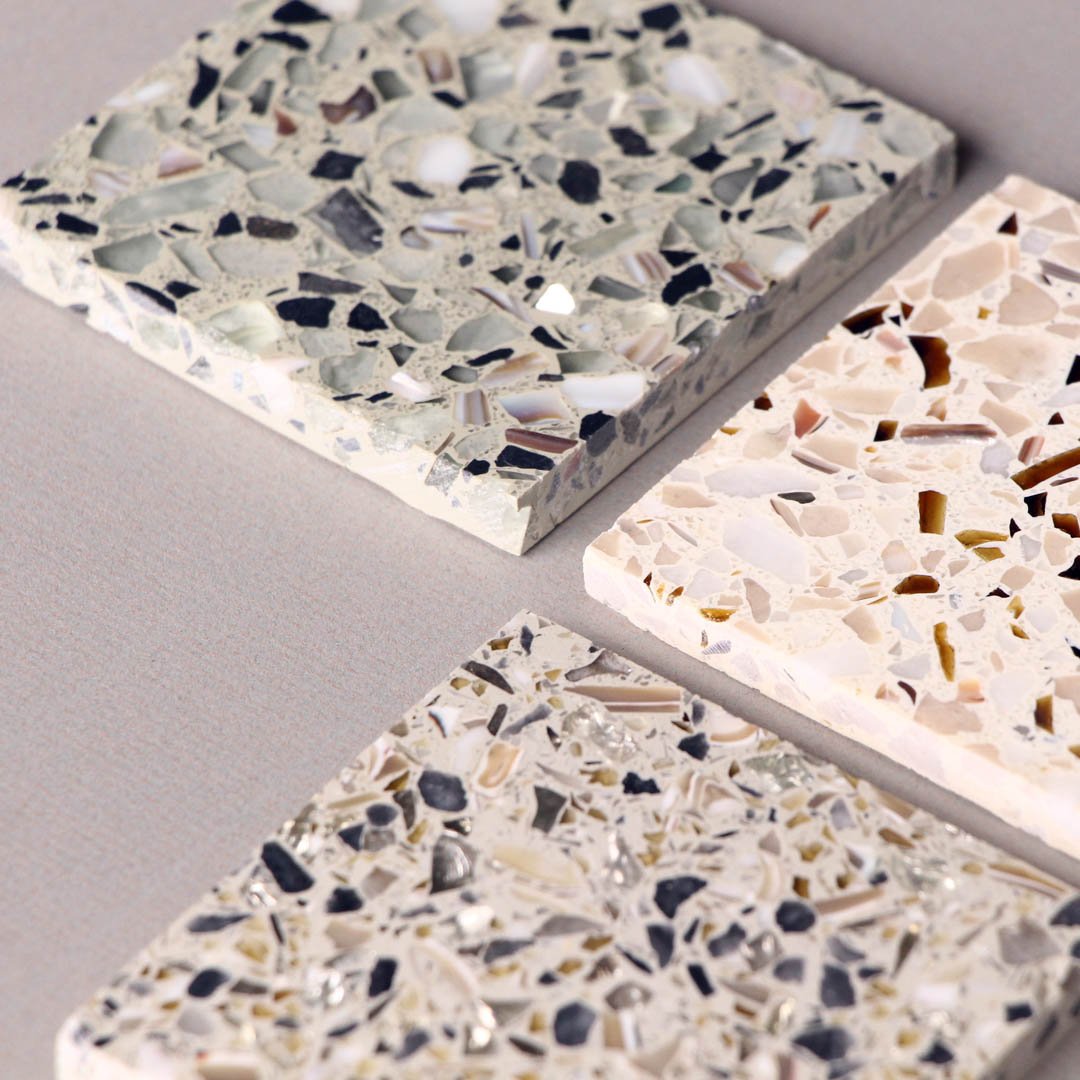 KleinCoInc's tweet photo. Building with terrazzo is a durable option that is low-maintenence, eco-friendly and easy to clean! Want to learn more? https://t.co/4NgF9nzfnA https://t.co/fpGLFbPprR