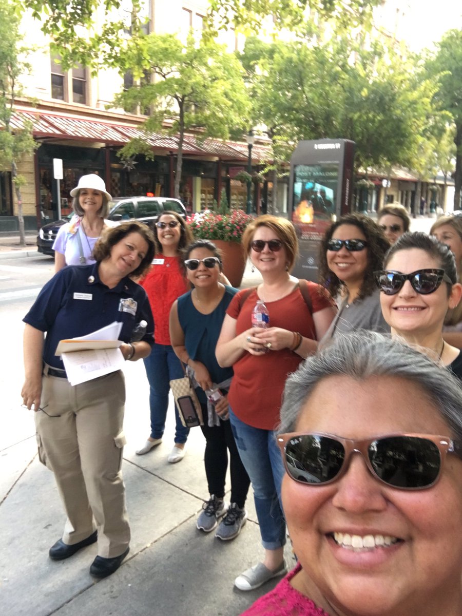 TPRCommunity's tweet photo. Taking a tour of Houston street organized by @CentroSA We look forward to our move to #downtownSA in 2020! #TPRLife https://t.co/wheomWFtDo
