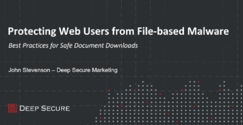 DeepSecureLtd's tweet image. Don’t miss this month’s webinar on Wednesday 24th July @ 11am. Discover how you can deploy Deep Secure with your existing Web gateway and eliminate file-based malware in document downloads. Register here - lnkd.in/dke5fGk #deepsecure #webgateway #malware