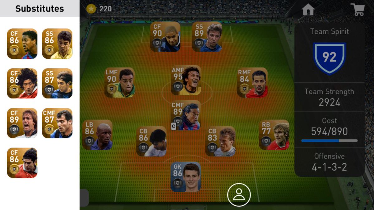 AzzamSepatu's tweet photo. 1.5 years of playing. No money spent but a lot of time. What am I doing? :'v #PES2019 #Liverpoolfc #konami #ynwa @officialpes @LFC https://t.co/E80pV3zorR