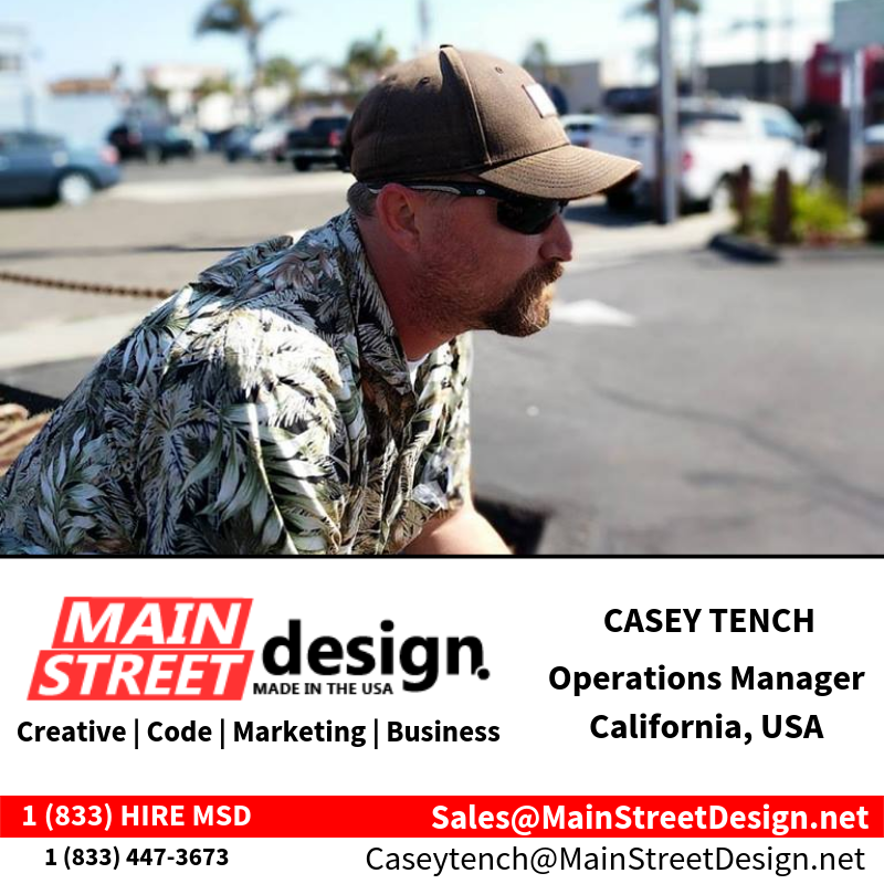 mainstreetweb's tweet photo. Meet our Operations Manager, Casey Tench.  Casey combined with the team at MainStreet Design started a unique "Made In The USA" business that would make a difference for small and large businesses alike. He has his more than 20 years in the industry.

#madeintheusa #theboss https://t.co/ckbMgKBb3J