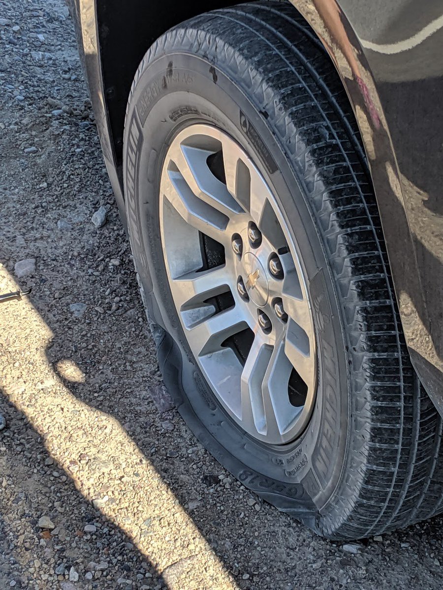 Lesson 5. After hours trips may also pose some challenges. An after work excursion to Ash Meadows NWR presented us with a flat tire. Changing a flat in 106F heat in our rental and the logistics to follow has certainly been a learning experience for the interns!