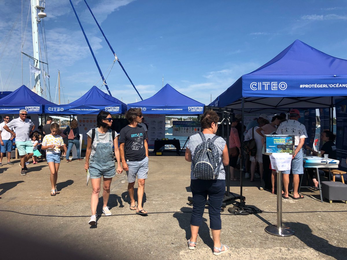 7eContinent's tweet photo. @7eContinent lève l’ancre demain pour rejoindre @oleronmarennes pour la dernière date de sa tournée #ProtegerlOceanCaSapprend⚓️
🔜 RDV les 20 et 21 Juillet afin d’en apprendre plus sur la #plastification des océans avec notre partenaire Citeo et son animation #triercestdonner 💪 https://t.co/Rb5WKpjpUc