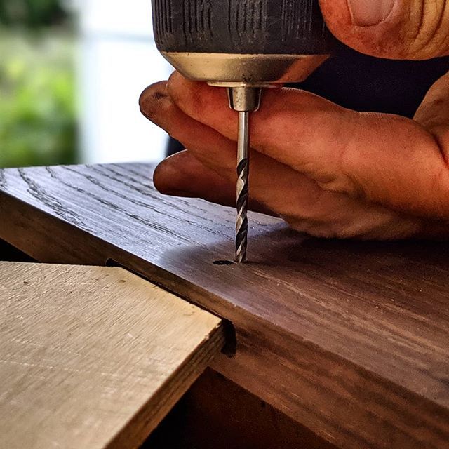 TomAylwin's tweet photo. This isn't just any old drilling, this is buttock-clenching-hope-its-spot-on drilling. Otherwise the lock won't work. You don't need to wait. It did. https://t.co/OnWyI1ACy8 https://t.co/hy3Kjnd4Yr