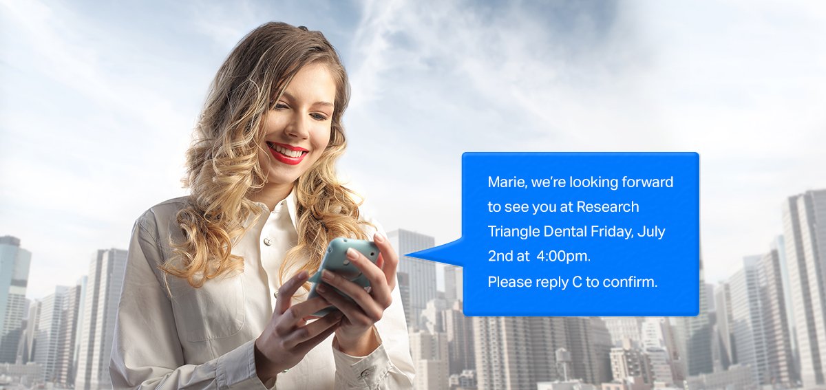 Net32Inc's tweet image. Are your #textandemail messages cutting through the &quot;noise?&quot; - bit.ly/2kf8asn #dentaltextreminders #dentaltech #sms #emailreminders