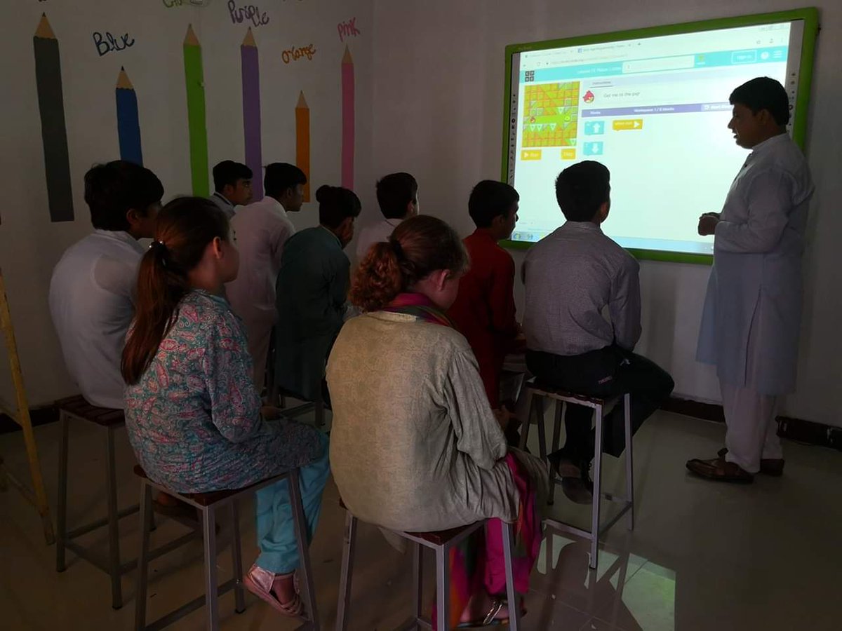 tkhkohat's tweet photo. Whether you want to uncover the secrets of the universe, or you just want to pursue a career in the 21st century, basic computer programming is an essential skill to learn at @tkhkohat in collaboration with @kpitbgov #EarlyAgeProgramming initiative. https://t.co/kNItIneR5P