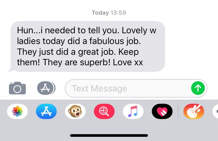 doneanddusted25's tweet photo. Great testimonial from another satisfied customer!!!  Keep em coming!! #CleaningService #WednesdayWisdom #SMEUK https://t.co/41wsaOXcGo