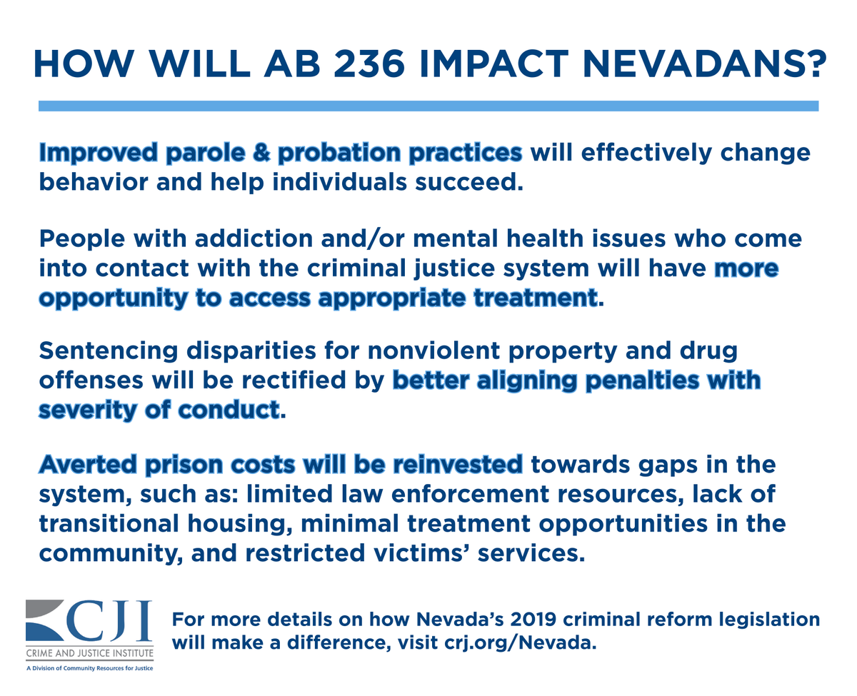 CJIatCRJ's tweet photo. CJI's July newsletter is out, spotlighting #Nevada's impressive bipartisan reform passage. Check it out here: https://t.co/azkOPuaILk #nvleg #ab236 #CJreform https://t.co/vXQvAONlov