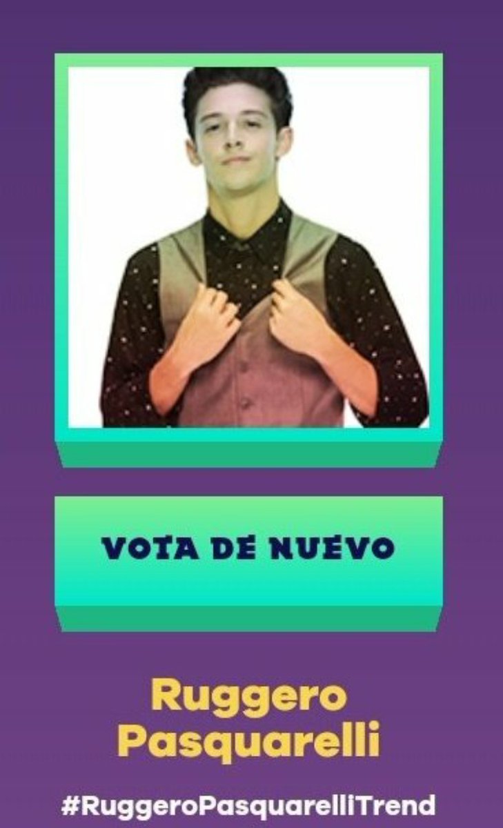 RPMundial_CR's tweet photo. 🔹 GRAN NOTICIA🔹
@_ruggero quedó nominado, vamos a votar 🎸✌

#RuggeroPasquarelliTrendy 
#KCAMexico https://t.co/337umP1aa3
