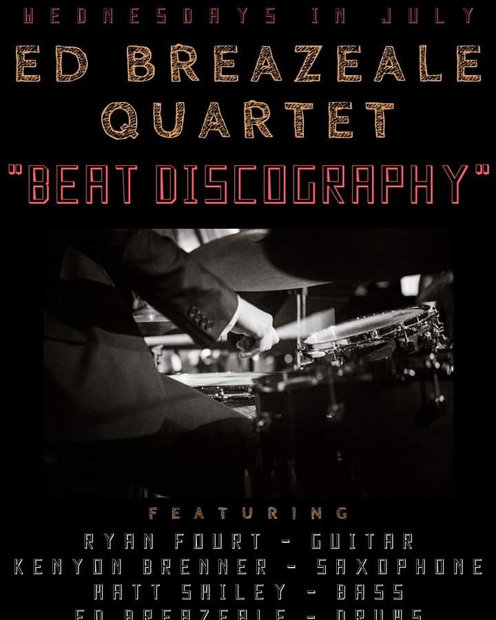 ryanfourtmusic's tweet photo. It's the third week of five of the Ed Breazeale Quartet's month long residency @NocturneDenver - the band is gellin like Magellan and Ed has a very entertaining set of music selected for this project. Also it's Wednesday at Nocturne! #Jazz #RiNoDistrict #Colorado #nightlife https://t.co/B6hY0CTtVo