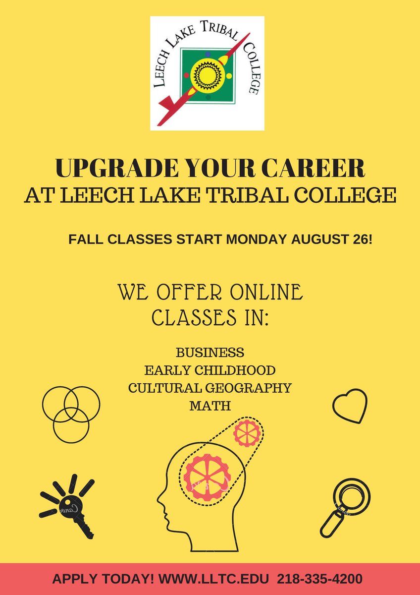 UPGRADE YOUR CAREER @ LLTC! We offer online courses, and fall semester starts August 26, 2019! Come apply &amp; register.
#UPGRADE #EDUCATION #COMEFINDYOURPLACE #ONLINECLASSES