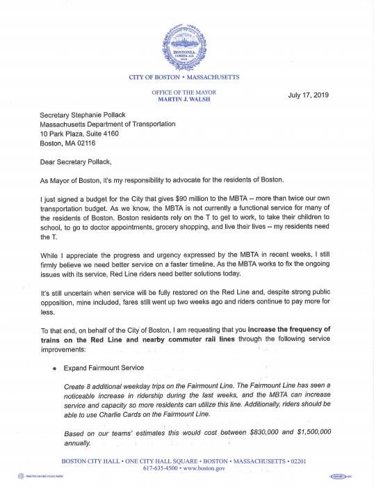 Mayor Marty Walsh tweet media