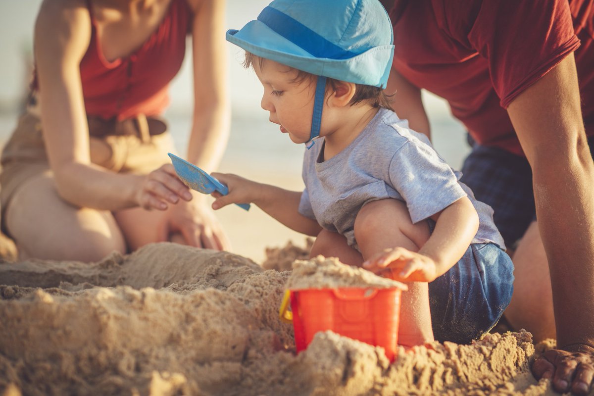 Some masterpieces require a little extra help from the family. #sunnsandresort #myrtlebeach