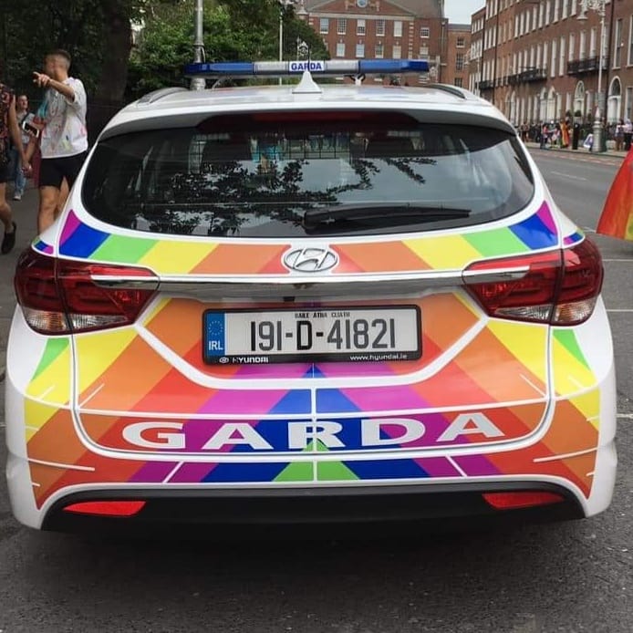 Super excited thanks to Drogheda Gardai Station will Fly The Pride Flag in Drogheda.Also for the first time in Drogheda,,, On Saturday Garda Patrol Car will be in Drogheda LGBTQ Pride parade. #gardai #community #Droghedapride19 #support #thankyou #PRIDE #2019 #lgbtq #louthchat