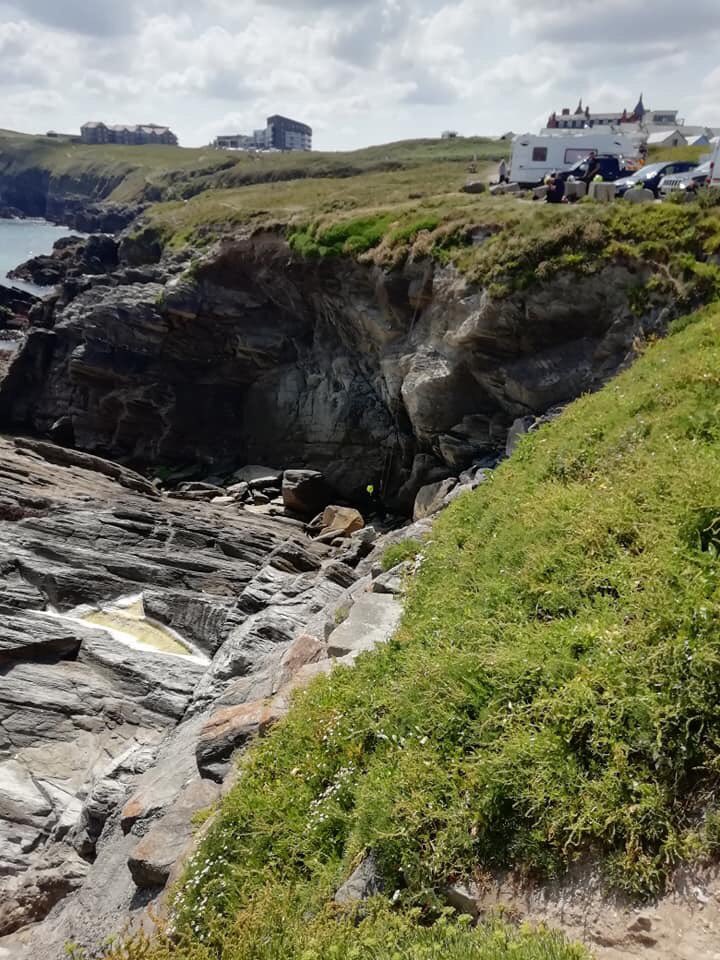 NewquayCFRS's tweet photo. Line rescue drills at little fistral #Notjustfires https://t.co/9xuLezJtEc