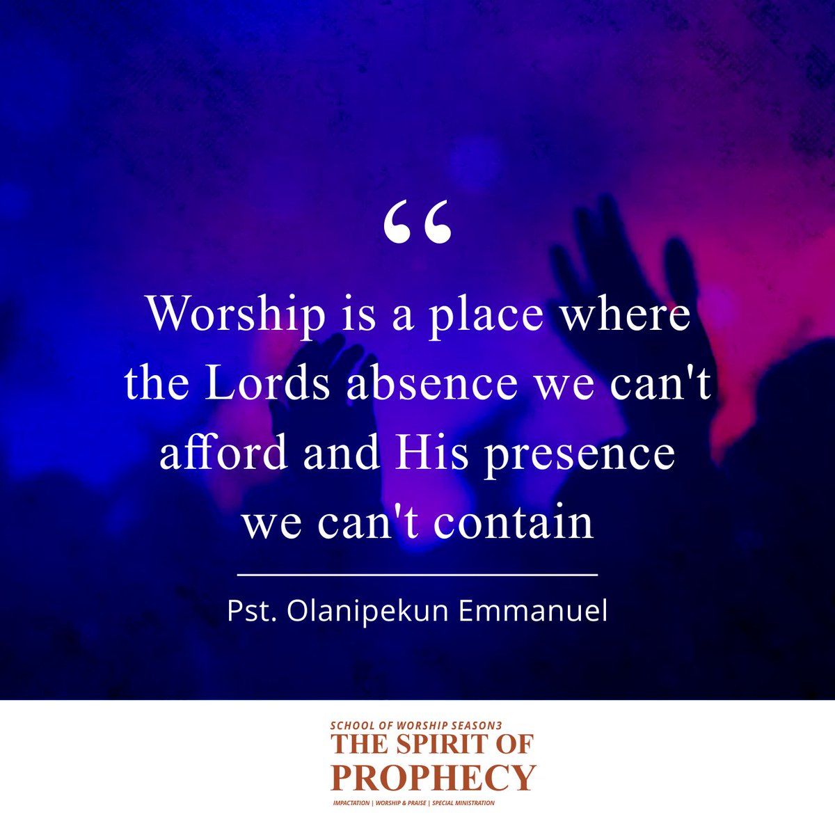 Ademolasings's tweet photo. #SchoolofWorship https://t.co/QeXcvIAwTH