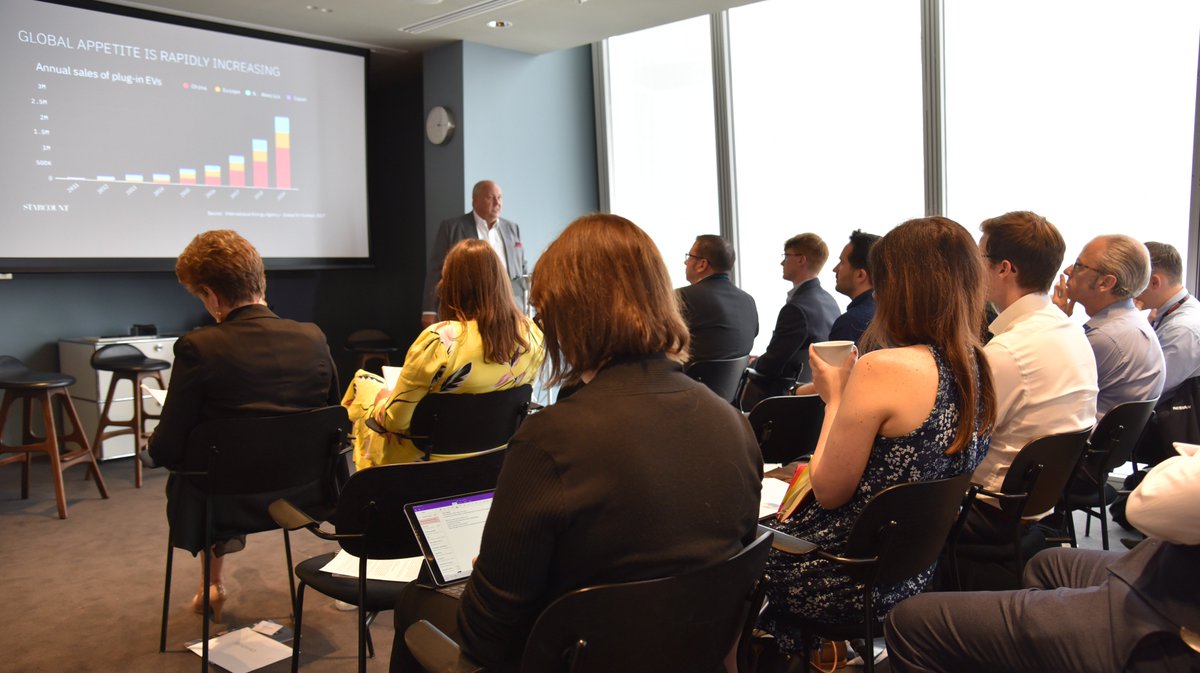 A huge thanks to everyone who came to our event today "Consumer Insight for the Electric Vehicle Market". It was great to speak alongside our panellists <a href="/annasemens/">Dr Anna Semens</a> @nickwhitcroft &amp; <a href="/jamestowle/">James Towle</a>, discussing new opportunities in the #electricvehicle market.