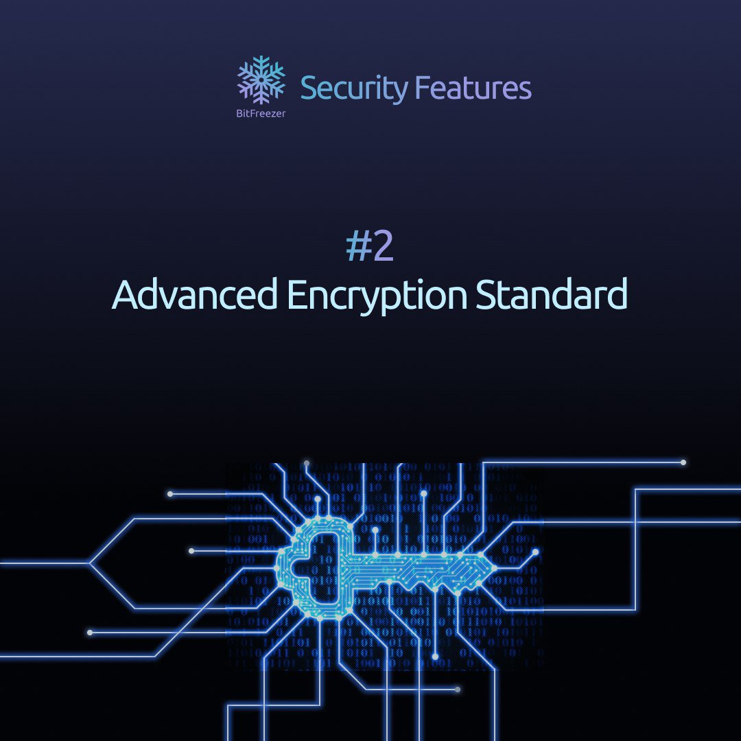 TheBitFreezer's tweet photo. All wallet files are encrypted via the 256-bit standard. One level is applied automatically and a second level is applied by the user locally.#bitfreezer #btc #bch #eth #cryptosecurity #coldwallet https://t.co/kxmAeOztBR