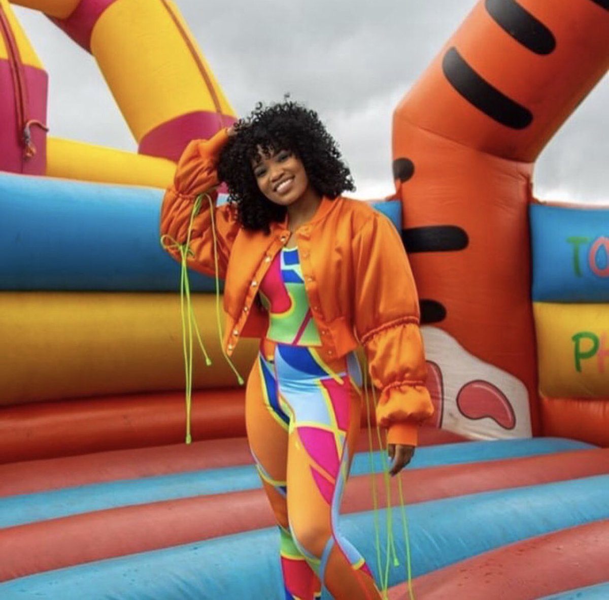 contradouk's tweet photo. Go bold or go home! ✨ 
Congratulations to Fashion Student @jodiemackerness (IG) for graduating today and for creating this amazing, vibrant fun collection. Fabrics printed at @contradouk #fashiondesign #ContradoCreatives https://t.co/LlRrnyxFwr