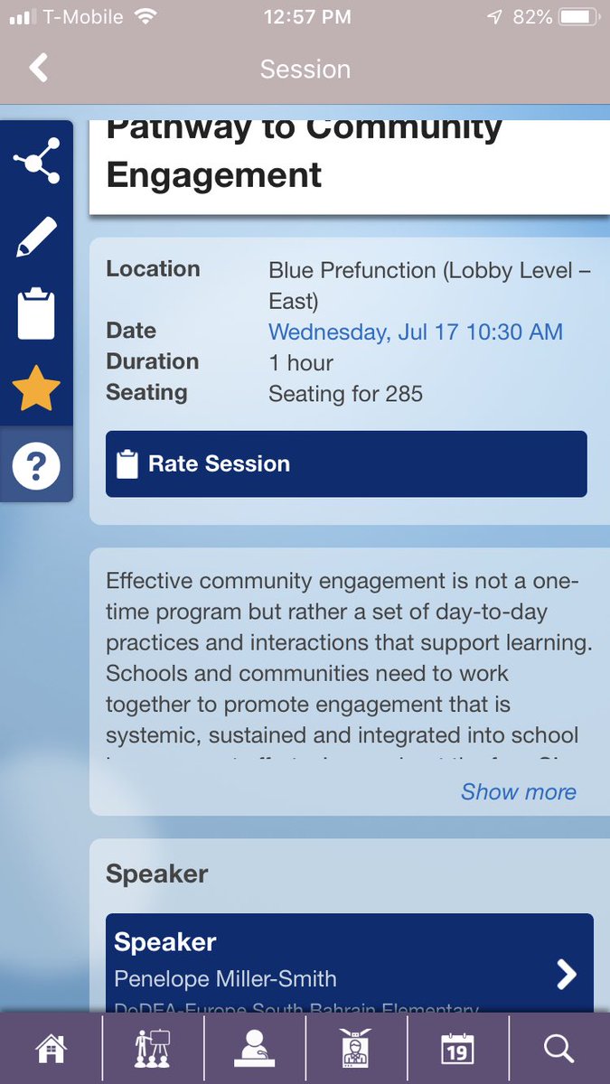 DODEAPOY2018's tweet photo. Had a wonderful experience sharing our work in DODEA as we continue strengthen community engagement through outreach excellence. @DoDEA_Europe  @DoDEA #NSPRA2019   Honored and privileged to serve our military connected students. Thank you DODEA for the opportunity to be here. https://t.co/LqaHXnBoql