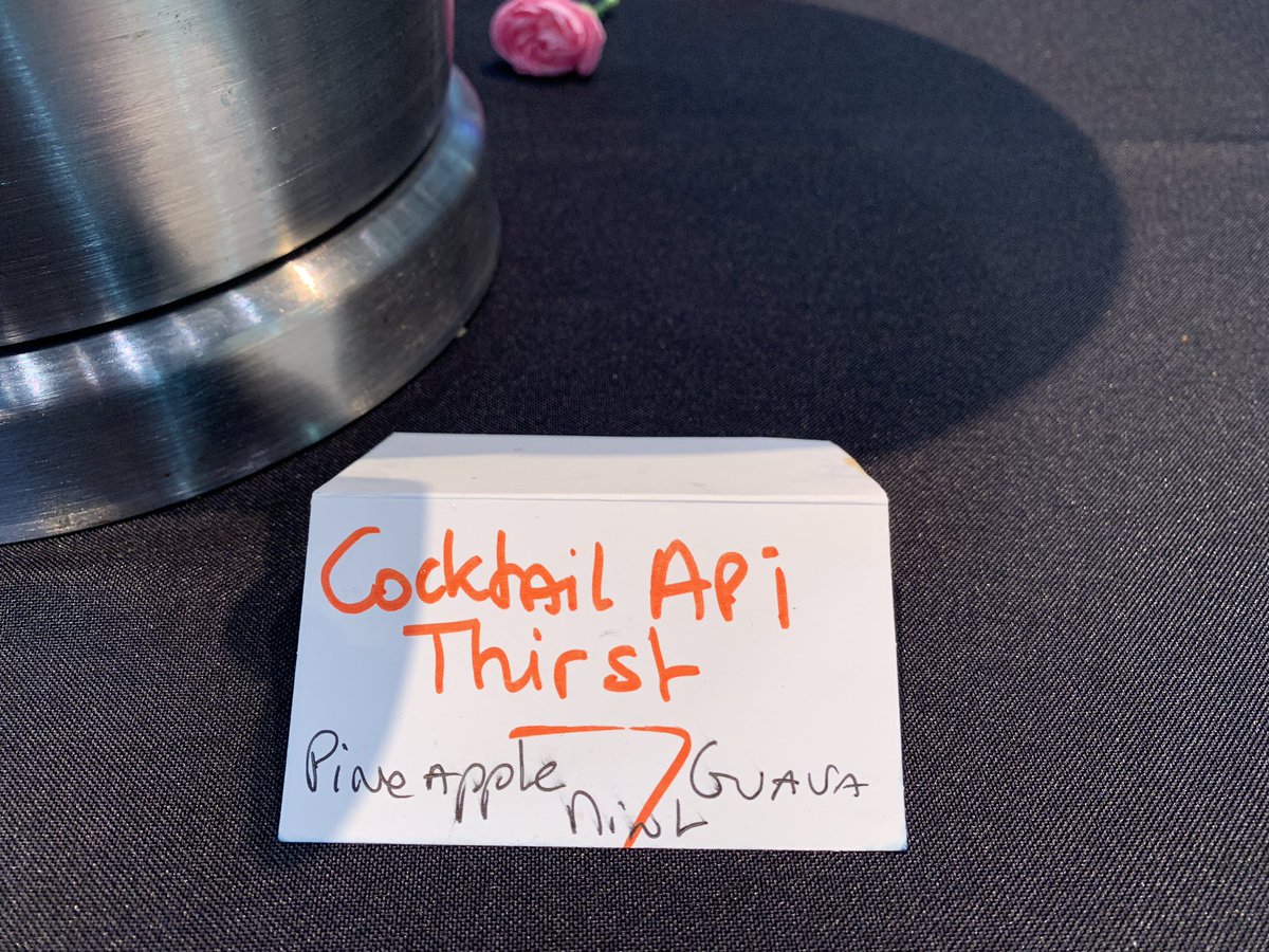 latestFromTV's tweet image. Cocktail API or cocktail SDK? @APIdaysGlobal #APIdays #APIdaysSF
