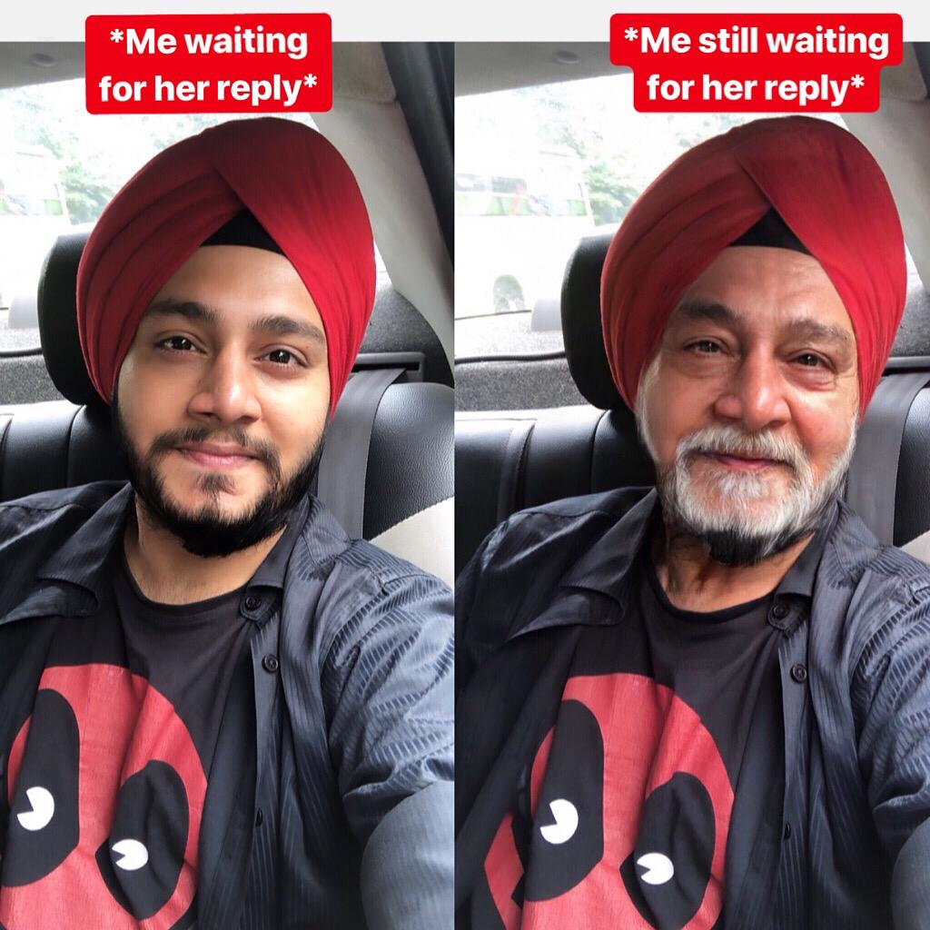 Karamjit Singh (@thewittysingh) on Twitter photo Relatable much? 😕
@thewittysingh 
#RJKaram #FaceApp #9gag #GoodVibes #funny Relatable much? 😕
@thewittysingh 
#RJKaram #FaceApp #9gag #GoodVibes #funny