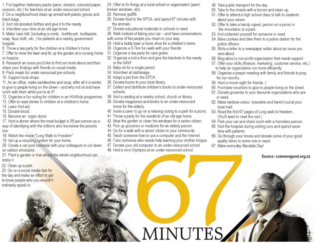 orthoniran's tweet photo. Mandela Day is a global call to action that celebrates the idea that each individual has the power to transform the world, the ability to make an impact.

#MandelaDay 18th July,  2019

There is still time to make a choice from the picture https://t.co/GfYVo2jkBN