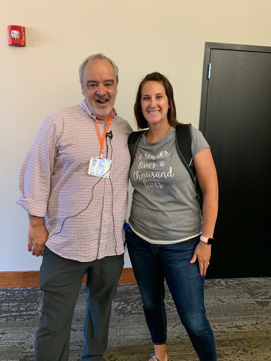 MeganHuenemann's tweet photo. A moment to fan girl, loved his session! @gerrybrooksprin #nseaU #erducator https://t.co/TLbY5wmFTv