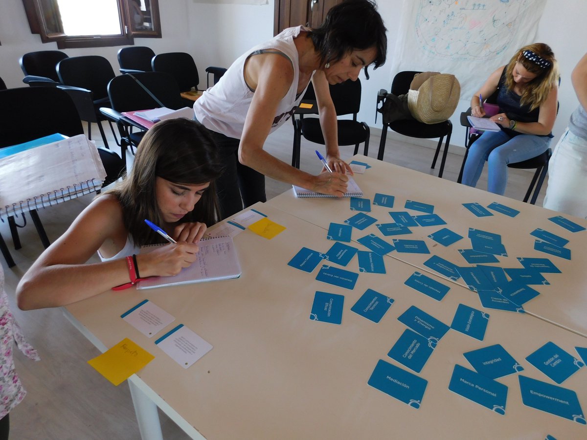 Dinámica de Competencias Profesionales de #ÁngelaPeriañez.
Sirve para reconocer y reflexionar sobre nosotras mismas. 
Muchas gracias <a href="/LINAHER99894240/">LINA HERNÁNDEZ</a> por utilizar esta herramienta con nosotras y... sobretodo porque todas nos "regalamos" grandes momentos de autoconocimiento.