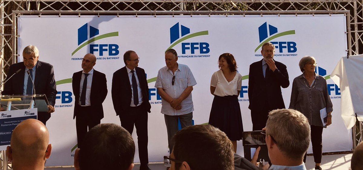 Medef34's tweet photo. Inauguration siège Pt Thierry DUCROS @34FFB #FFB #BTP #batiment #artisanbatiment @Medef34 @MedefOccitanie Domaine Providence @chanutj @FFBatiment @FFB_Occitanie  @CaroleDelga @Prefet34 @Occitanie @Montpellier3m @chanutj 🔵les priorités pour le secteur #batiment c’est l’#emploi https://t.co/lcrdZB1l8V
