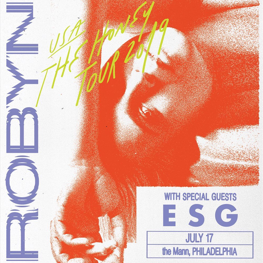 <a href="/robynkonichiwa/">Robyn</a>. <a href="/ESGTheBand/">ESG</a>. Tonight. The weather won’t stop us from dancing! 💃🕺