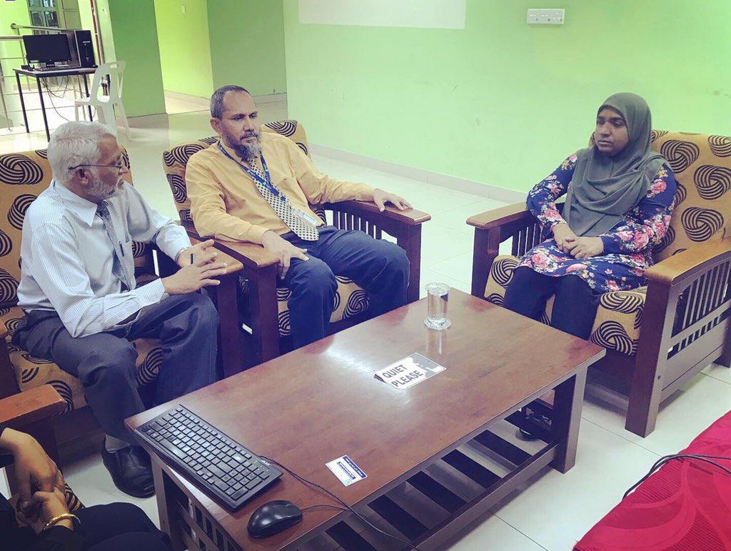 MNULibraries's tweet image. ✨It was a great pleasure to meet Sheikh Fayyaz Ali Manik and introduce our local database Saruna to him. We deeply appreciate his willingness and commitment to share his writings, books &amp;amp; articles under his authorship to Saruna database✨
#Mnulibraries #Saruna