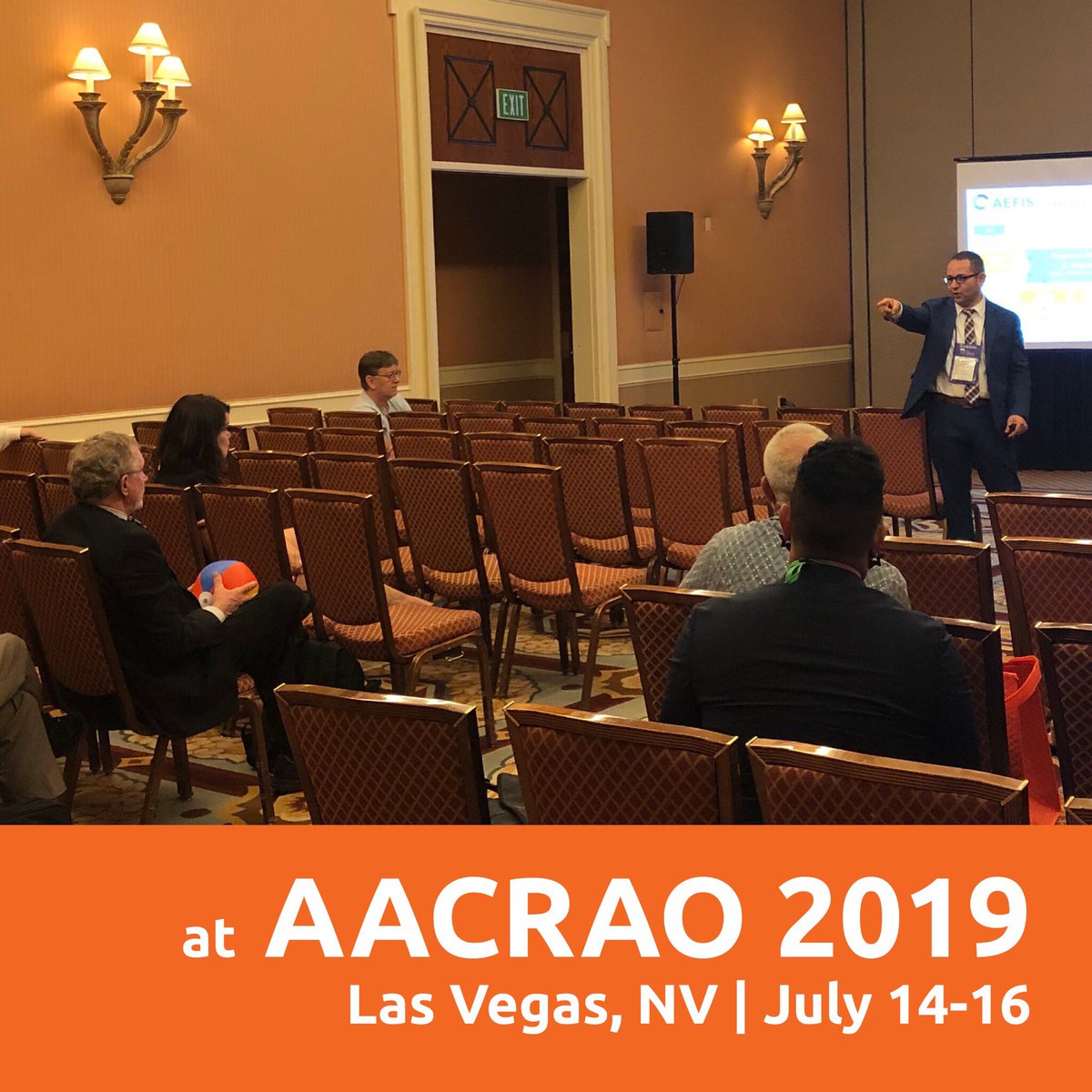 goAEFIS's tweet photo. We had a wonderful time at #AACRAO2019! It was great catching up with all our partners, colleagues, and friends. Looking forward to the next conference!
•
•
•
#AACRAO #EdTech #HigherEd #Assessment #Accreditation #StudentSuccess #AssessmentImproved #AssessMints #CLR #Vegas https://t.co/NXCZ2kqVNw