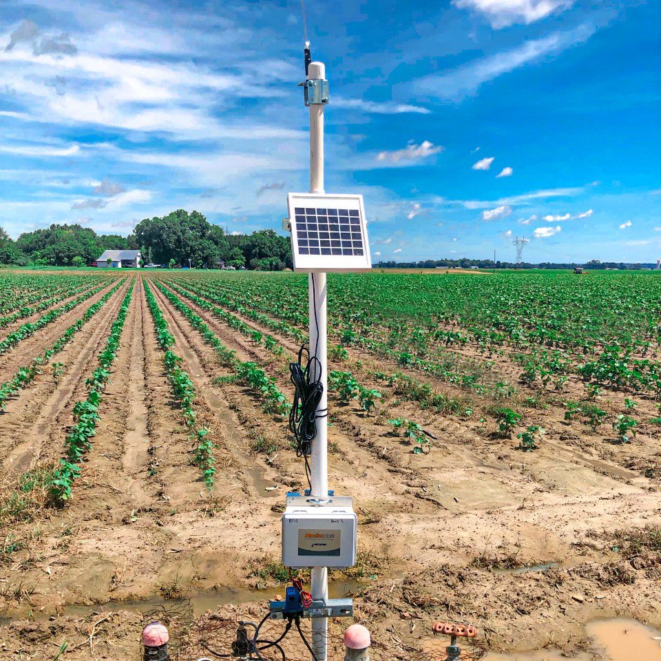 NetafimUSA's tweet photo. Technological innovation never sleeps at #Netafim! This RadioNet system provides wireless remote monitoring, diagnostic analysis and control of #irrigation zones across multiple locations. #GrowMoreWithLess https://t.co/G5RNChigEN