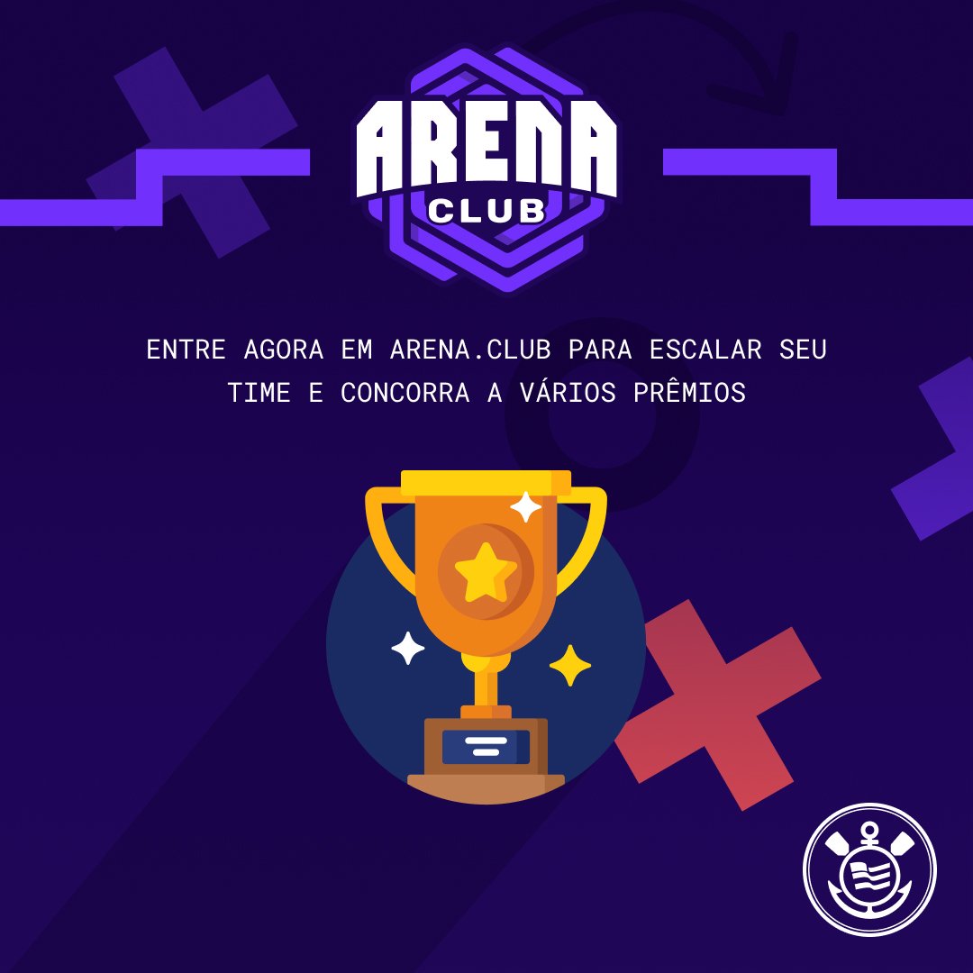 timaocoin's tweet photo. Oi, Fiel.

Faça parte da mais nova plataforma interativa dos esportes, o @_arenaclub.

Acesse https://t.co/Plmgph2R1I, escale os melhores jogadores para seu time e concorra a 🥇R$100, 🥈R$75 e 🥉R$50.

#ArenaClub #VaiCorinthians #Brasileirao https://t.co/vDS8PewyBg