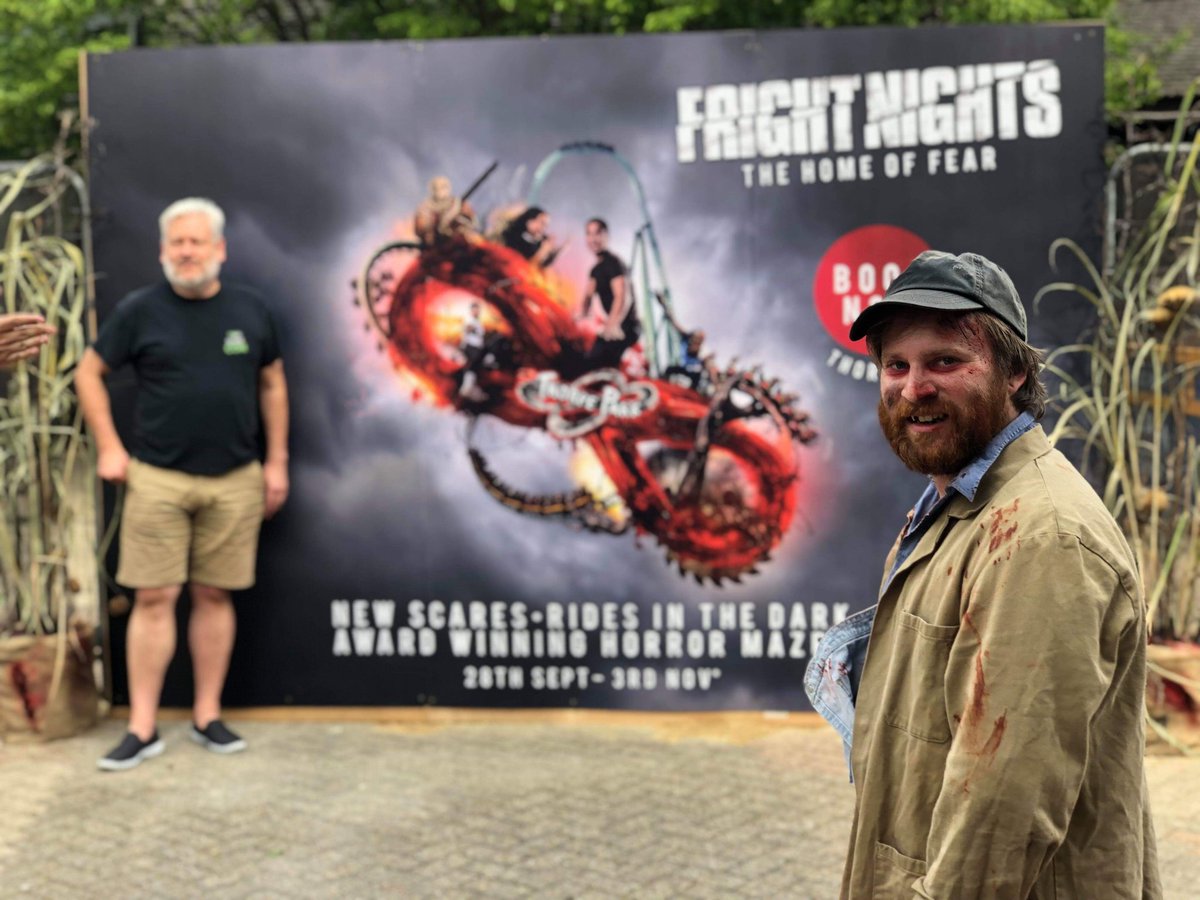 It's official. We are back at <a href="/THORPEPARK/">Thorpe Park Official</a>  for ScareCON 2020!