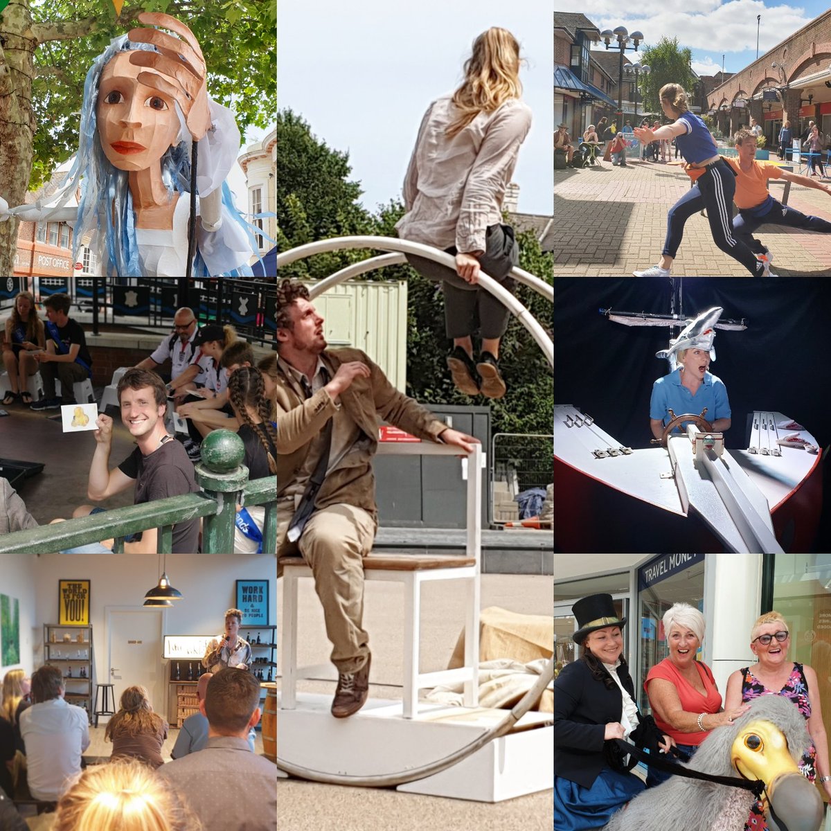 chrisdixonworks's tweet photo. It's fair to say, I'm having a lot of fun in #Ashford this week! On to the next gig tonight... #CreatePlatform @ashfordcreate https://t.co/iwlBYG2Zo7