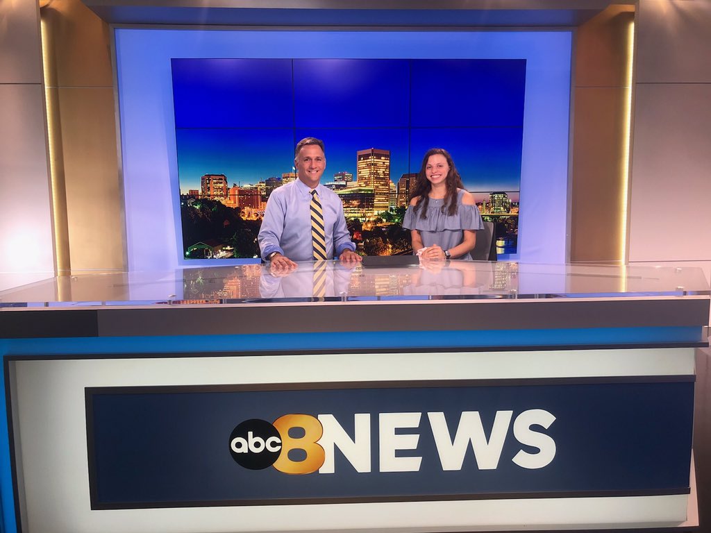 Watch out <a href="/8NEWS/">8News WRIC Richmond</a> anchors, Paige may be after your jobs!