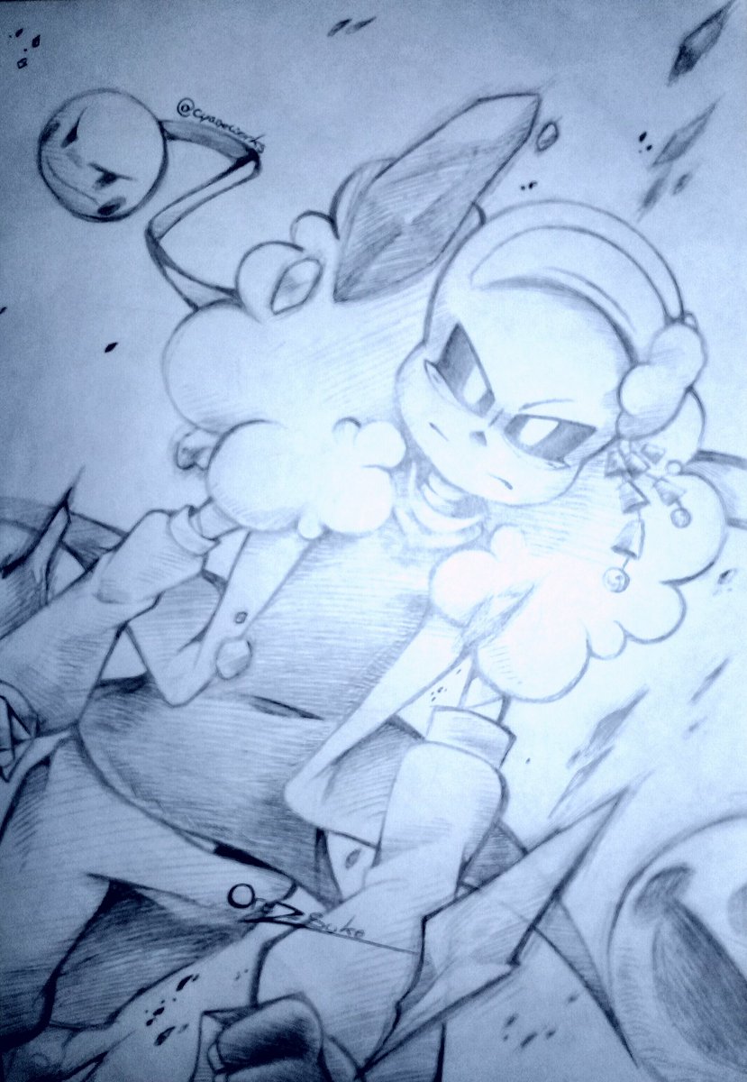 OrezSuke's tweet photo. Wanted to draw something in traditional
Also wanted to draw Chaser
Then i have in mind his Soul Toxine Power (a Gravity Control)
Soooo why not UwU
Chaser!Sans (and updatetale) belong to @CyaneWorks
#undertale #undertaleAU #underchaser #updatetale #ChaserSans https://t.co/7FbOqtNrZ7