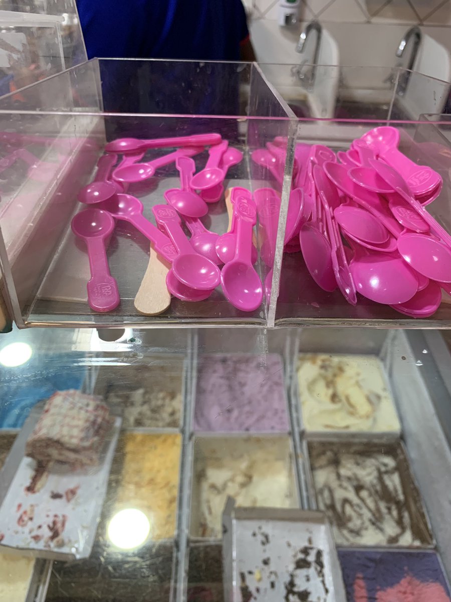 abhijaychopra's tweet photo. @BaskinRobbins please start using wooden spoons. So much plastic is killing our environment. You should follow @StarbucksIndia who have done a fantastic job by using biodegradable cutlery. https://t.co/qsuVlzgAa5