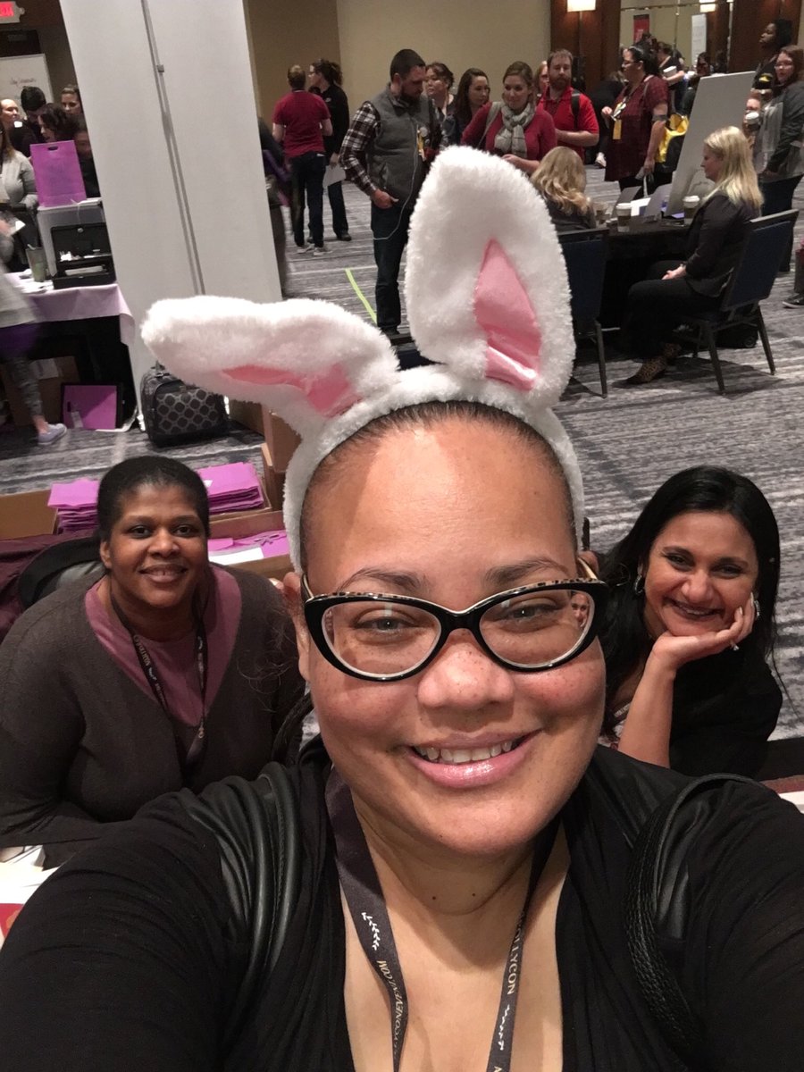 JoyfullyReviewd's tweet image. Look for the Bunny Ears at #RWA19, she is coming in blazing! 

#Bloggers, please stop me, as I want to meet you all!! I’m totally looking forward to #BloggerDay🌟. 

#Authors, feel free to hand me Books/Arcs/Biz cards. I’m friendly &amp;amp; love Romancelandia with a passion🐇.