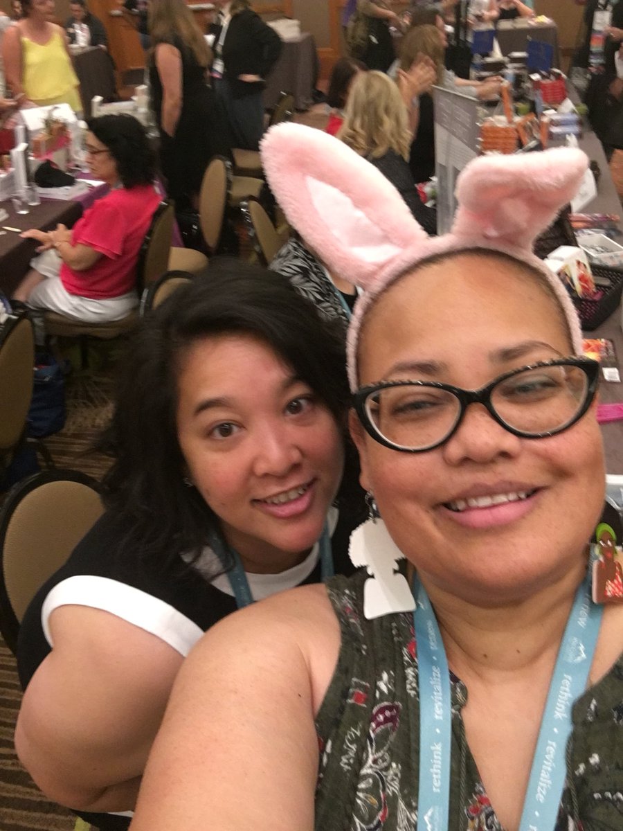 JoyfullyReviewd's tweet image. Look for the Bunny Ears at #RWA19, she is coming in blazing! 

#Bloggers, please stop me, as I want to meet you all!! I’m totally looking forward to #BloggerDay🌟. 

#Authors, feel free to hand me Books/Arcs/Biz cards. I’m friendly &amp;amp; love Romancelandia with a passion🐇.