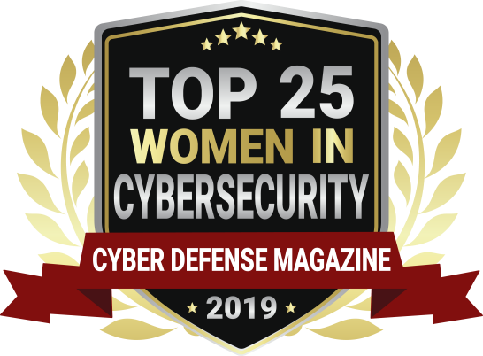 cyberdefensemag's tweet photo. Publisher @miliefsky sharing the wonderul news that @jenniferarcuri from @myhackerhouse named a #TOP #25 #WOMEN in #CYBERSECURITY: https://t.co/UZf0g2TQbO #CDM #AWARDS #KUDOS to her and the other talented #WINNERS https://t.co/HRCmsOumKn
