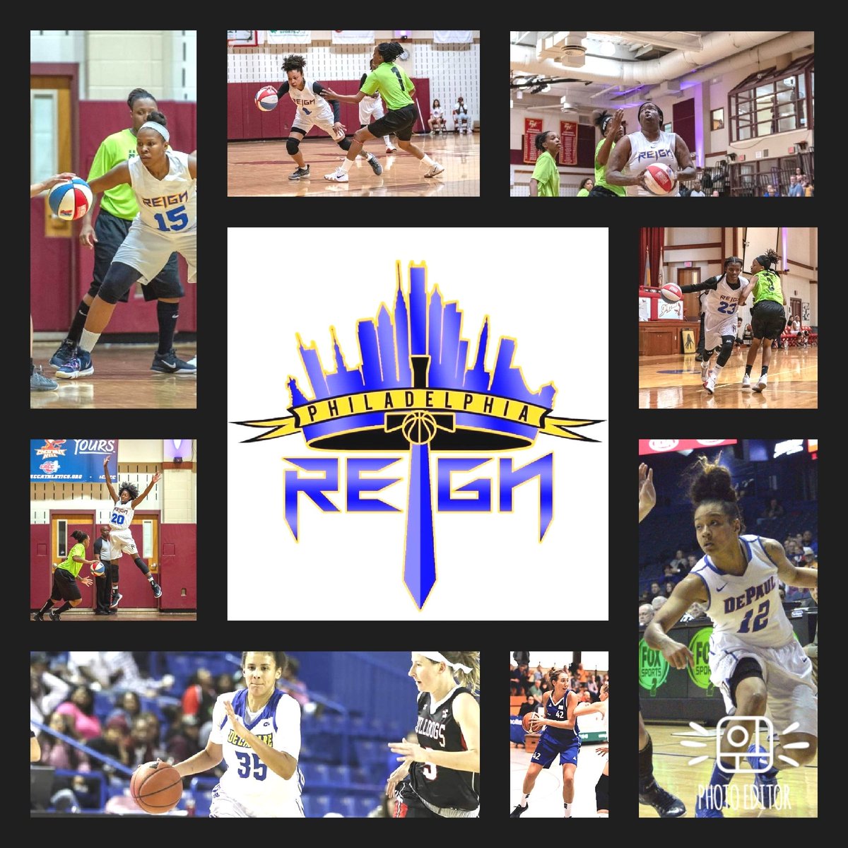 PhillyReignWBB's tweet photo. After 20yrs of no pro WBB, #Philly is now home to an #undefeated Championship bound pro WBB team.  
We are making history in #Philly and we need your support! 
Click the link below to help us CONTINUE OUR #REIGN in Kansas City. 
https://t.co/Qw2rYsdAKh https://t.co/EsJiXL6FHM