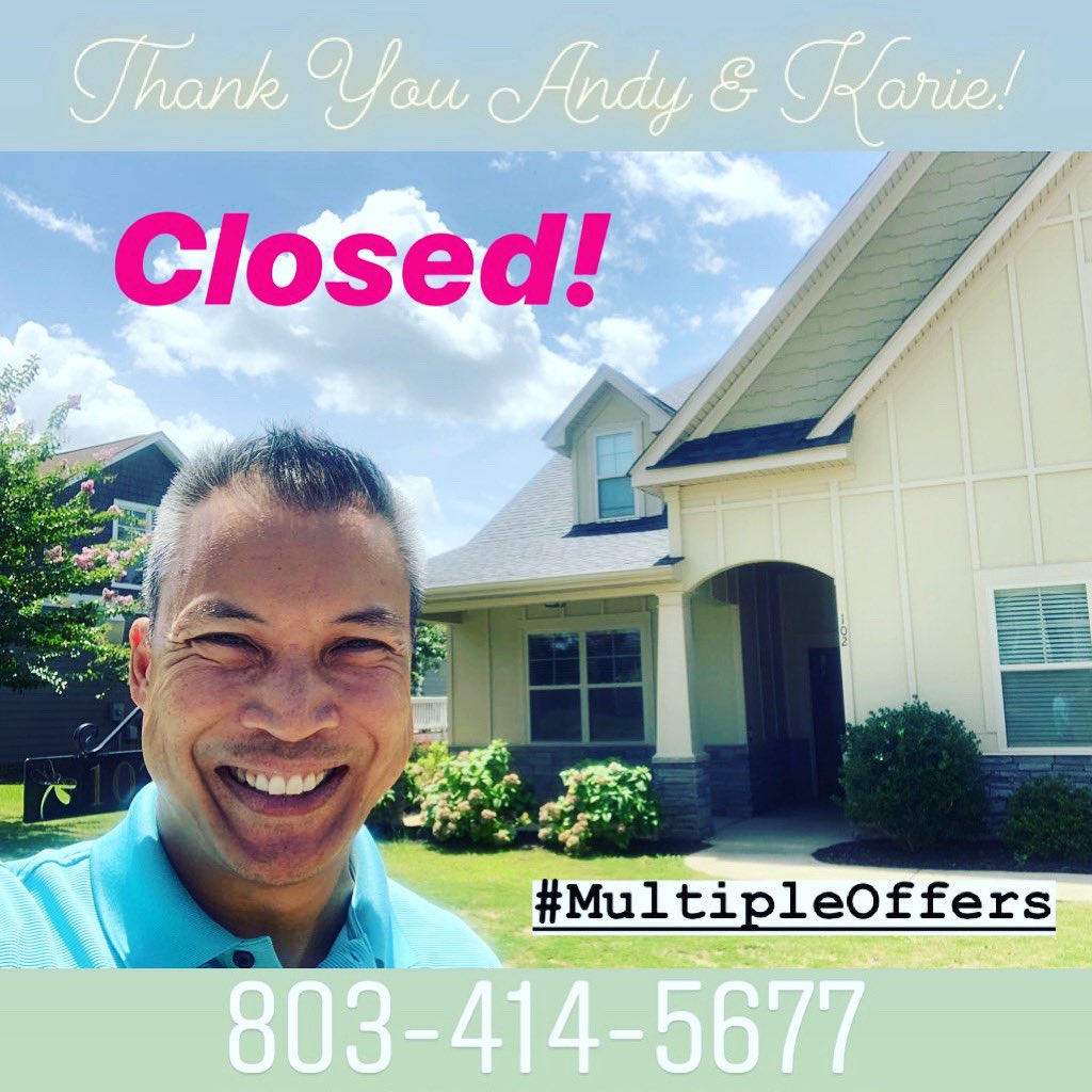 nbermas1's tweet photo. SOLD in #LexingtonSC Multiple Offers. #SummerLake neighborhood. Grateful to Past Clients! #Blessed #NelsonRealEstate https://t.co/fQGYx89uBx