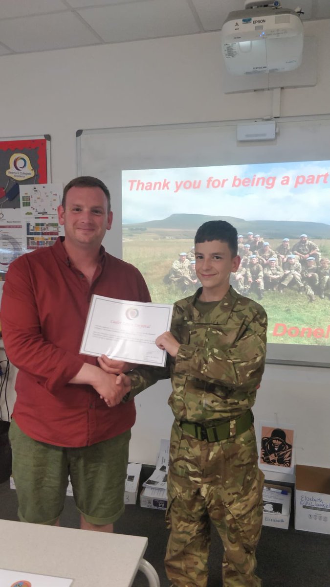 Beamont Collegiate Academy Combined Cadet Force tweet media