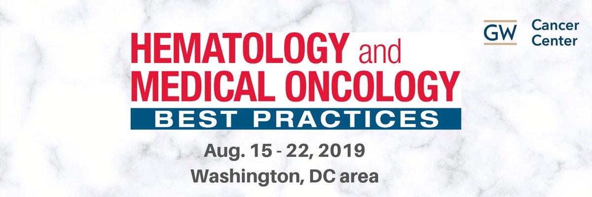 GWU Hem Onc Courses (@onc_hem) on Twitter photo 