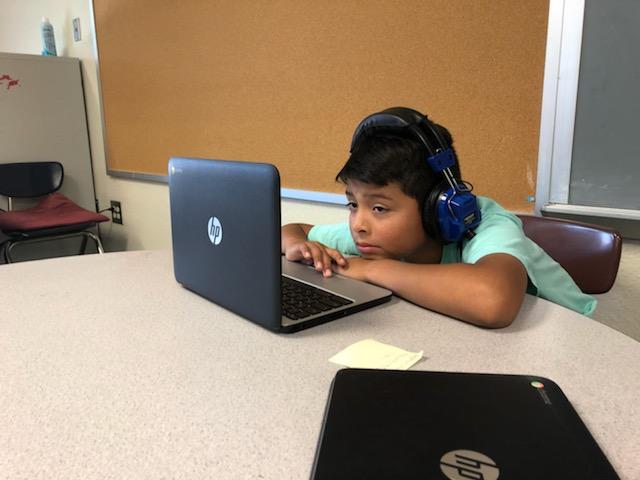 Last day of summer reading camp!  Working hard to the end. #JCPSSRC19